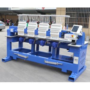 HOLIAUAM four head cap flat embroidery machine high quality like swf embroidery