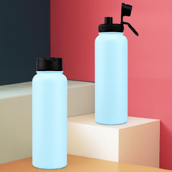 Hot Sale OEM Double Wall Vacuum Flask Insulated Stainless Steel Water Bottle With Customer Logo 15oz 18oz 32oz