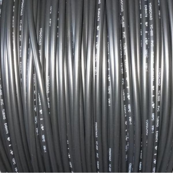 Factory Supply Meter hot stamping machine white black ribbon specification width 10mm 8mm PE pipe ribbon