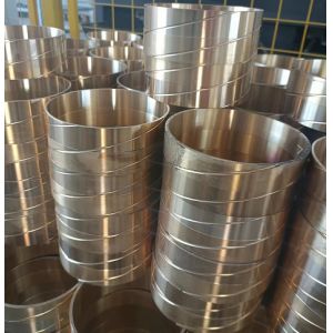 ZXB600 Oil Grooved bronze Copper alloy Bearing Double helix bushing
