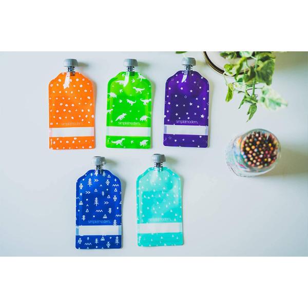 Aseptic Nozzle Stand Up Liquid Spout Bag For Baby Food Non Toxic