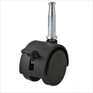 China 50mm grip pin stem furniture castor wheel on sale