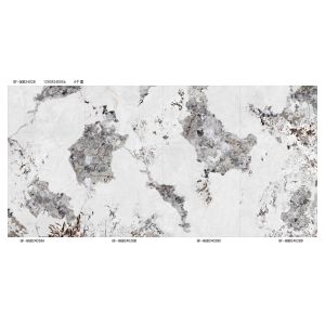 Large Format Polished Glazed Kitchen White Ceramic Wall Tiles 1200x2400 Mm