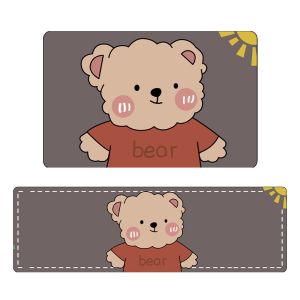 Customized Cartoon Washable Kitchen Carpet Absorbent Diatom Mud Mat