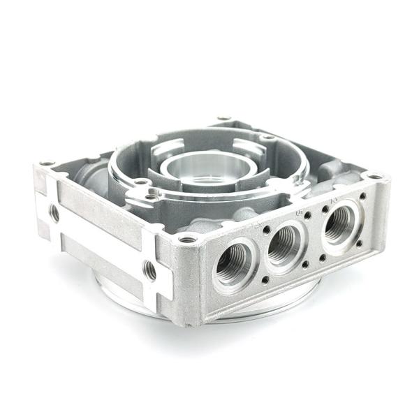 RoHS Compliant Aluminum Alloy Hydraulic Valve Metal Block for Customization