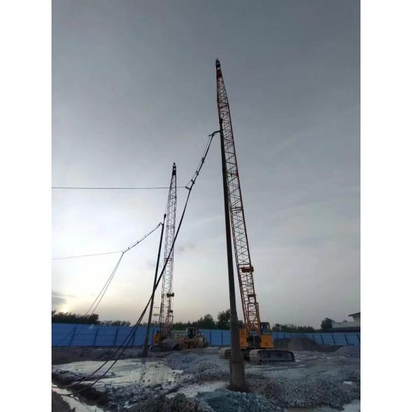 450mm 260kw Vibroflot Equipment Pile Driver Improve Foundation Liquefaction Resistance