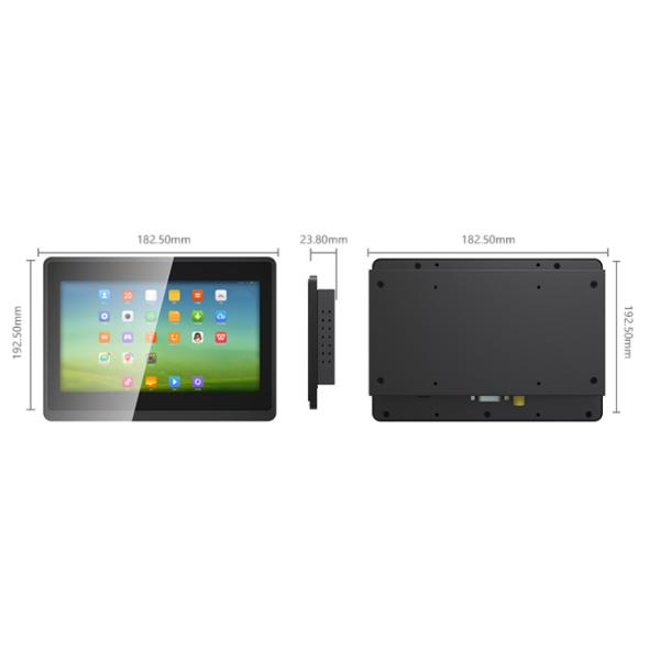 7 Inch Briteness 600cd/m2 1024x600 HDMI 1.1 PCAP resistive touch screen