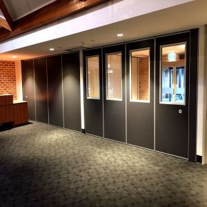 Exhibition Hall Acrylic Soundproof Room Folding Gypsum Board Movable Partition