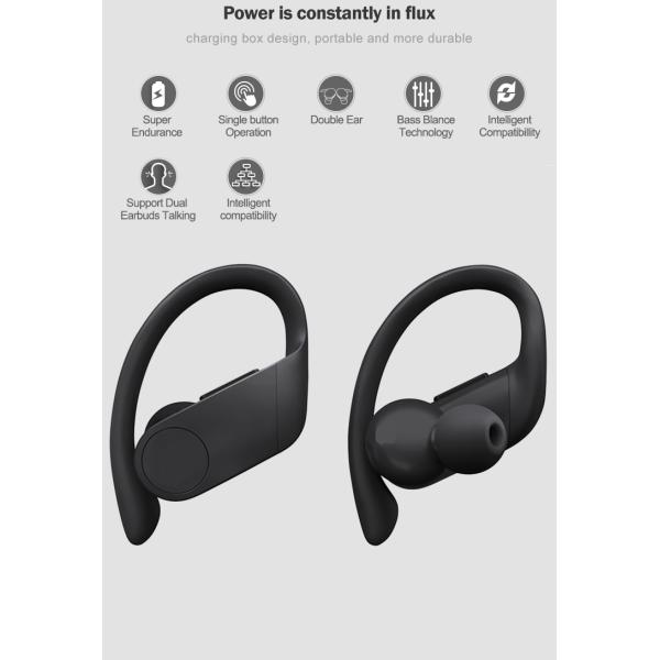 BT5.2 Earhook Style True Wireless Stereo Earphone Sports For Phone