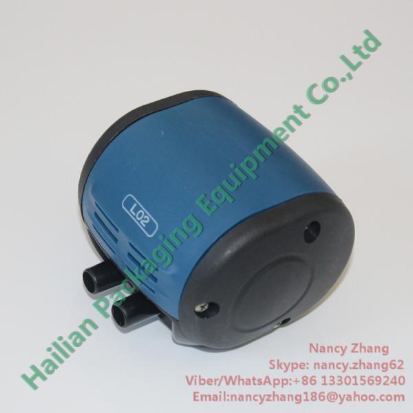 Plastic Lid Pneumatic Milking Machine Pulsator , 2 Plastic Vacuum Ports