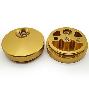 Customize Gold Parts Aluminum CNC Machining CNC Milling Service China