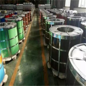 Red PPGL PPGI Prepainted Galvanized Steel Coil ASTM A36 A283