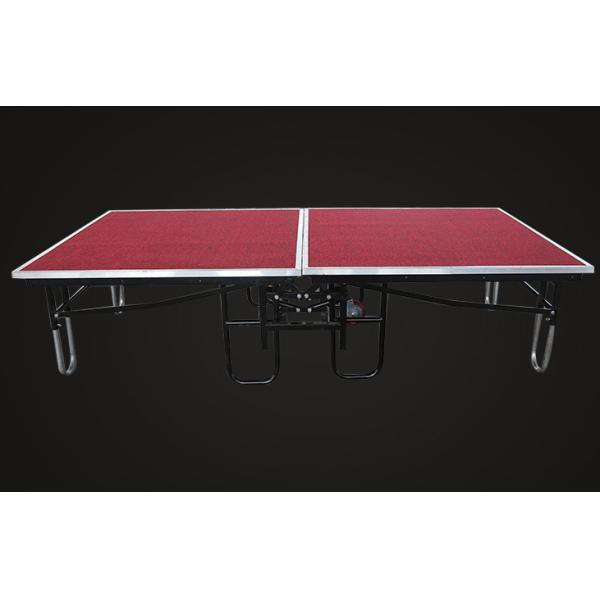 Buy commercial indoor or outdoor using foldable steel powder coating moving stage at wholesale prices