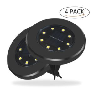 Black 0.5W 2V LED Underground Lights For Garden
