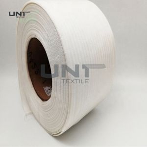 White Woven Garments Accessories Nylon Wrapping Tape With Coating