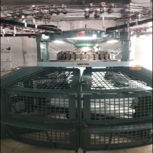 Standing Hair Open Width Circular Knitting Machine 5.5KW 120KGS