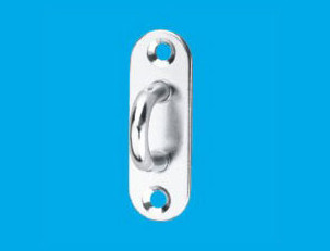 Buy Stainless Steel oval Eye Plate with Stainless Steel Screws FREE at wholesale prices