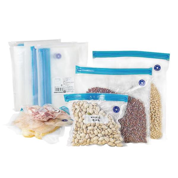 Buy Vacuum Sealer Zipper Bags Sous Vide bags for food BPA Free Reusable Resealable at wholesale prices
