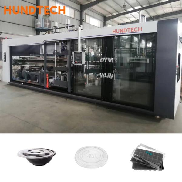 Buy Noodle Bowl PE PS Disposable Thermoforming Machine 720mm Length at wholesale prices