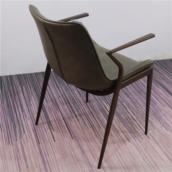 Buy Leisure Style Soft Cushions 54x59x82cm Cafe Arm Chairs at wholesale prices