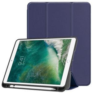 iPad 9.7 Case with Pencil Holder,TPU Back Cover For iPad 9.7 2018/2017,Air 2/Air