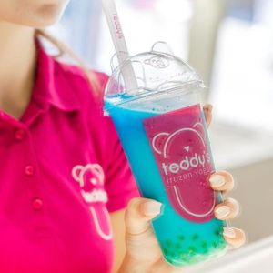 700ml PET plastic cups bubble tea with bear lid