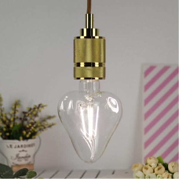 PH-110 heart special shaped edison filament light bulb 2W 4W led filament vintage bulbs