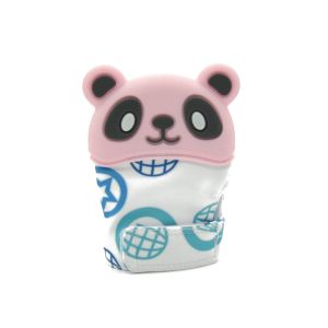 Multi Colours Hand Glove EN71 Baby Teething Mitten Soft Silicone