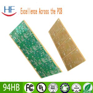 1oz Single Sided PCB Board Black Solder Mask 1layer ODM