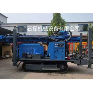 Quality Customized Color St 400 Meters Depth Pneumatic Borewell Machine for sale
