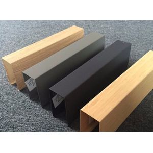 Customized Full Range Aluminum Curtain Wall Profile , Glass Roof Framing