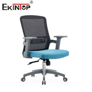 China Sturdy Frame Mid Back Mesh Office Chair With Adjustable Armrests And Height on sale