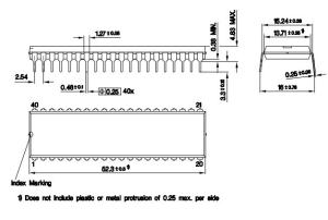 Quality MCU Microcontroller Unit SAB-C501G1R24N - SIEMENS - 8-Bit CMOS Microcontroller for sale