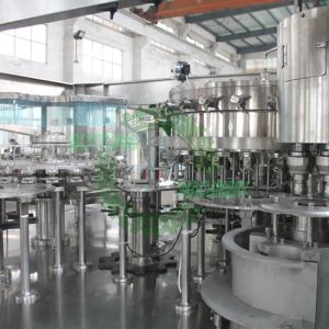 Bottle Washer Capper Liquid With Carbon Dioxide Carbonated Drink Filling Line