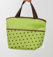 Insulated Tote Bag Green Personalized Cooler Bags