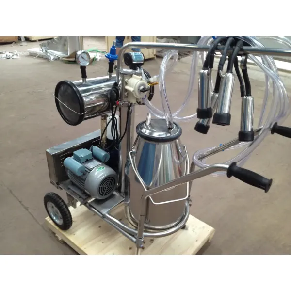 Hl-Jn01 Single Cow Bucket Vacuum Pump Milking Machine