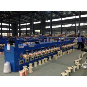 Single Bare Copper Wire Annealing Machine 300mpm Low Power Consumption