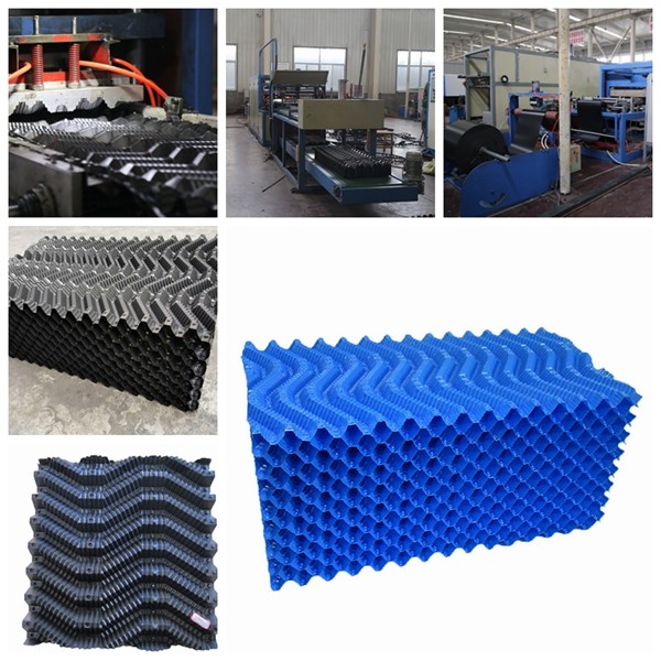 Corrugated Tower Filler PVC Cooling Tower Filler Manufacturer PVC Cooling Tower Parts