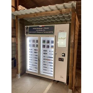 21.5-inch Touch Screen Locker Vending Machine For Fast And Convenient Cashless