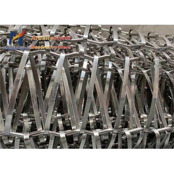 Balustrade Spiral Wire Mesh 4mm 1.5mm Stainless Steel 316