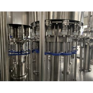 Stainless Steel Water Bottle Rinsing Filling And Capping Machine Easy To Operate