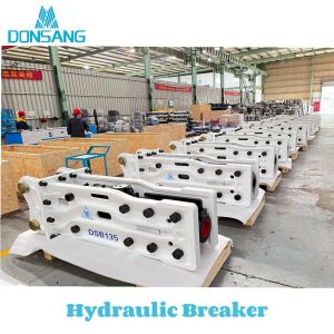 Hydraulic Rock Breaker Built Strong Backed Stronger DONSANG Hydraulic Breakers