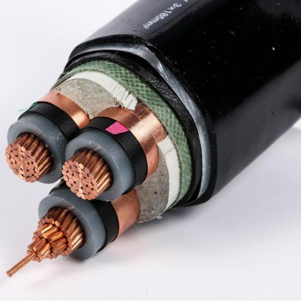 Stranded Conductor Hv Power Cable PVC Jacket 5x6mm2 Underground Electrical Wire