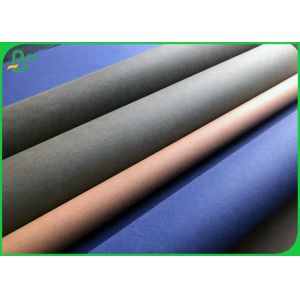 0.55 MM Fabric Material Untearable Washable Kraft Paper Roll For Making Tote Bag