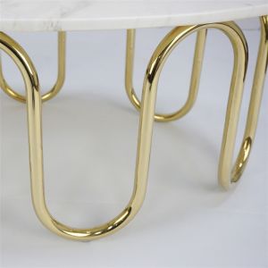 Quality steel Metal furniture and Metal Material table legs or chair with mirror polished for sale