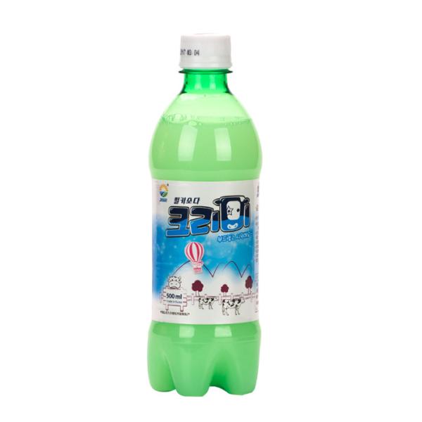 500ml Milk Taste Carbonated Soft Drinks Bottling OEM Carbonated Beverage