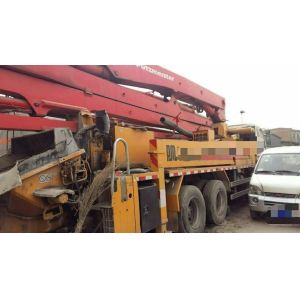 Second Hand Putzmeister 49 Meter Concrete Pump Machine with 2.6mm Vibrating