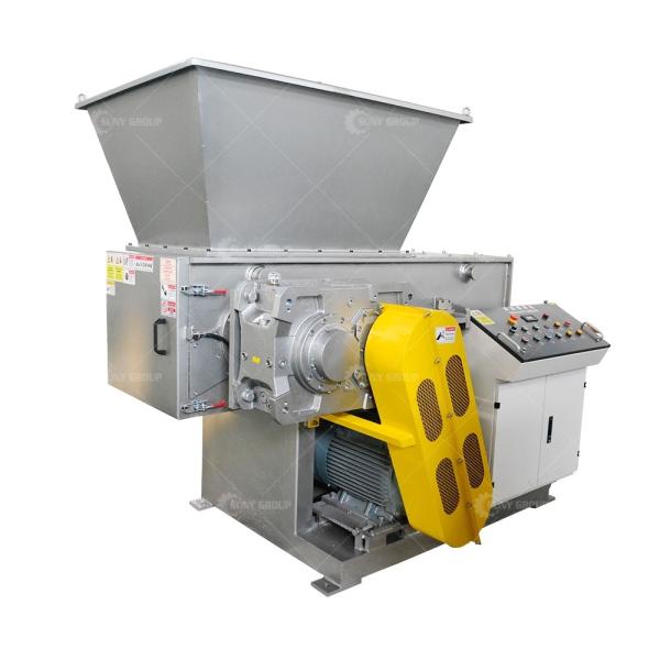 Customizable Blade Materials Single Shaft Shredder for Plastic Lumps Final Size