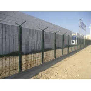 Powder Coated Clearview 358 Mesh Fence 8 Gauge