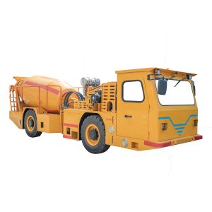 KJCJ-3 Underground Mining Concrete Mixer Equipped With Cummins Engine
